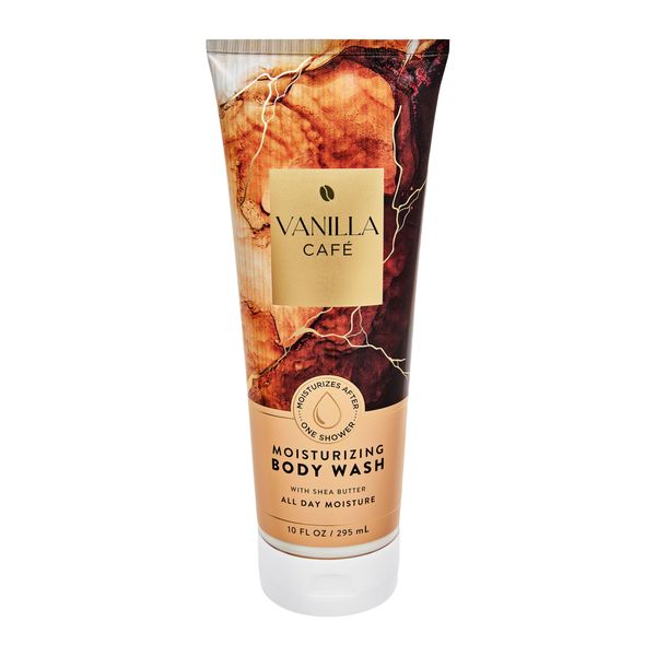 Bath and Body Vanilla Cafe Moisturizing Body Wash - 10 Fl Oz