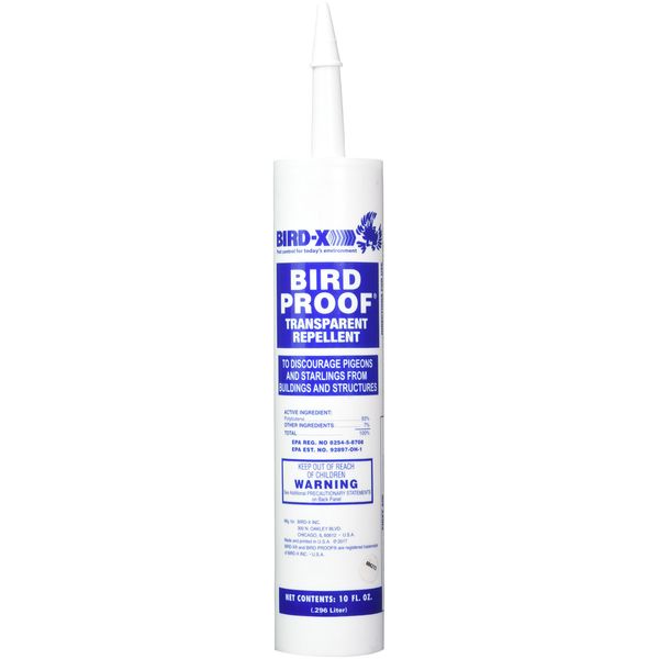 Bird-X 54-1 Proof Bird Repellent Gel-10 oz, 1-(Pack)