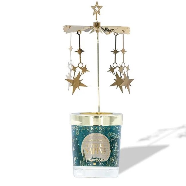 DURANCE Winter Candle (Mini 75g) Pine Tree (20h) &amp; Carousel SET (Limited Item) (Christmas) (Free Shipping)