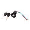 Scooter Motorcycle   3 Wires Ignition Switch Lock w 2 Keys