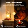 Adjustable Candle Warmer Lamp with Timer Dimmable Includes 2 Bulbs Gold