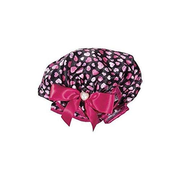 Kingsley Fancy Hearts Shower & Bath Cap