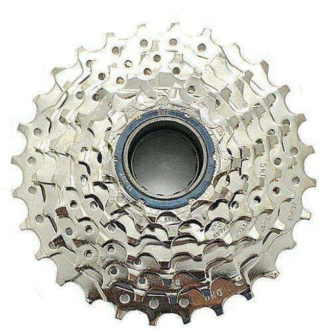 DNP 7 Speed Screw-on Freewheel Nickel Plate 11-28T #ST1780