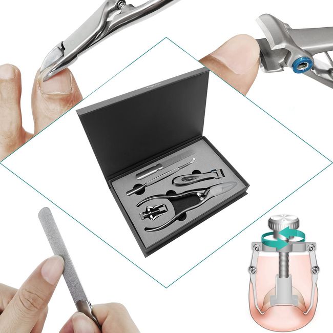  VOGARB Nail Clippers for Thick Nails Extra Wide Jaw