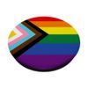 Pride Progress Rainbow Flag LGBTQ+ Graphic PopSockets Swappable PopGrip
