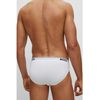 BOSS Herren Brief, 3er Pack Power, White, XXL