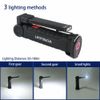 Super Bright 1200000lm Rechargeable LED Work Light Folding Torch Lamp Flashlight