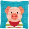 Vervaco Little Pig Cushion Kit