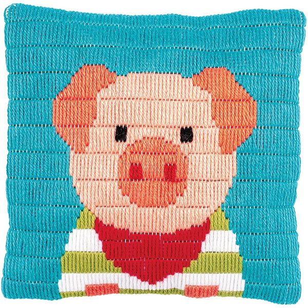 Vervaco Little Pig Cushion Kit