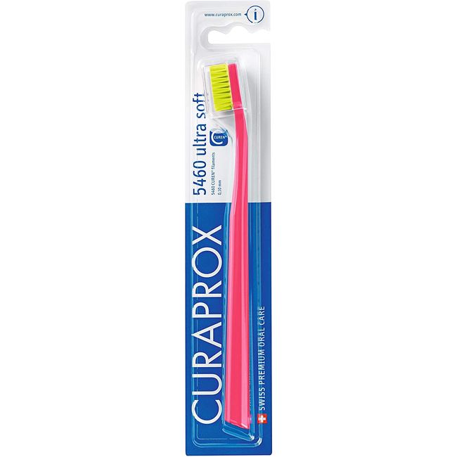 Curaprox CS5460 Toothbrush Ultra Soft 5460 Pk Flocked Blister Pack