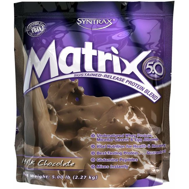 Syntrax Matrix 5, Milk Chocolate Powder 5 Pound Bag