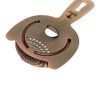 Bar Fly M37026ACP Bar Strainer, 18-8 Stainless Steel, Antique Copper