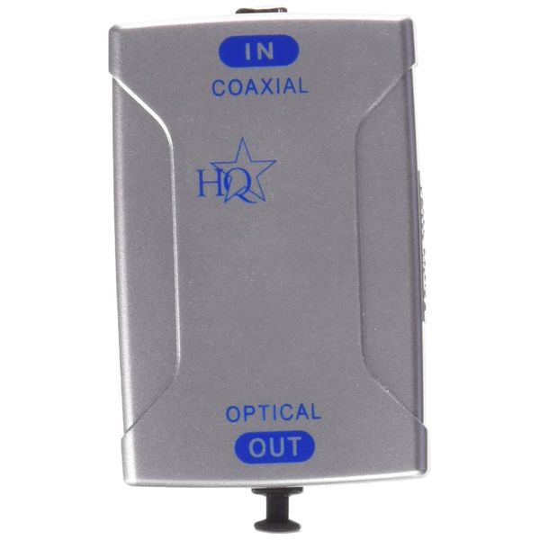 HQ Digital Audio Converter RCA to TosLINK