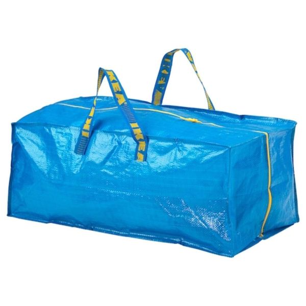 Ikea FRAKTA Trolley Bag Zipper 28.7 x 13.8 x 11.8 inches (73 x 35 x 30 cm), Blue (90161989)