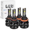 For Nissan Quest 2011- 2015 2016 Combo LED Headlight Kit Bulbs High Low Beam