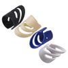 Yibuy 12pcs Small M L Multicolor Plastic Guitar Finger Pick