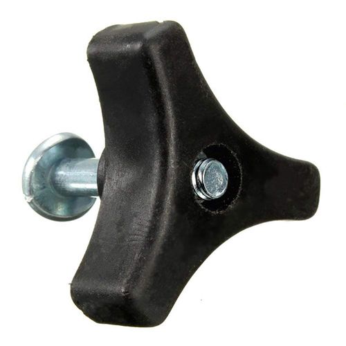 Universal Lawnmowers Handle Wing Nut And Bolt, Wing Nut And Bolt Power Equipment Part, Power Equipment Part Garden Tools For Lawn Mower Machine(Black+silver 2pcs)
