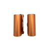 AJ Tack Swivel and Lock Stirrup Turner Copper Brown / 3"