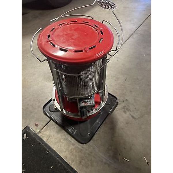 Vintage Aladdin J180  PET Red Kerosene Space Heater