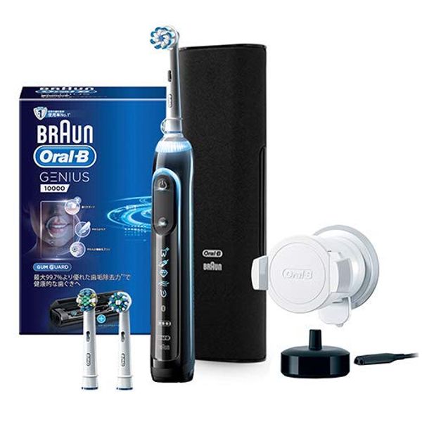 Brown Electric Toothbrush "Genius 10000" D7015366XCMBK Black