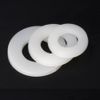 CONPHERON White Plastic Washers Nylon Flat Washers Rubber Insulating Spacers M22×42×3.0 mm,10 pcs