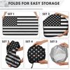 For Ford Accessory American US Flag Car SUV Windshield Sun Shade Shield Cover