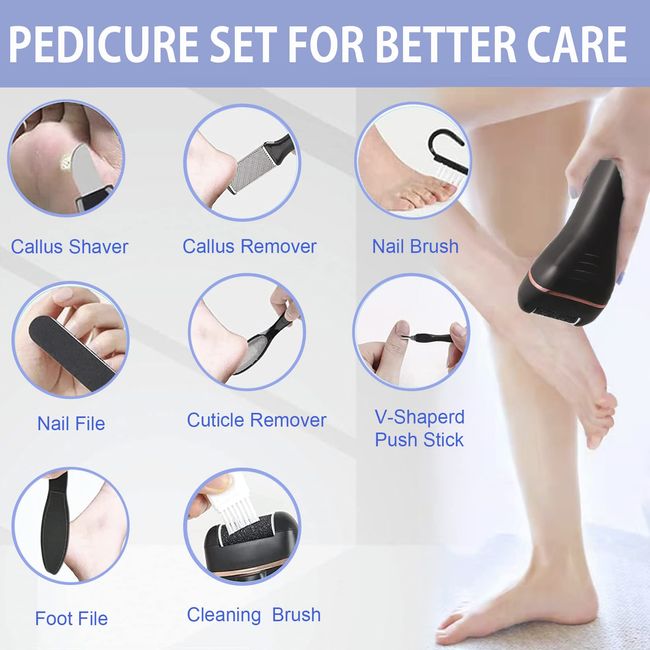 Rechargeable Feet File Hard Skin Remover