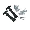 Pilot LA_65000 Rubber Bonnet Mounting Bracket 12 cm 2 Pieces