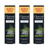 BL Burts Bees Toothpaste Charcoal Plus Whitening 4.7oz----THREE PACK