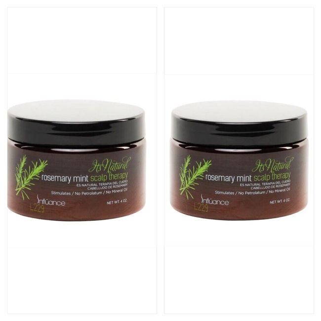 Influance Rosemary Mint Scalp Therapy 4 oz Prevent Dry Itching  2 PACK