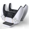 Hiro PS5 Controller Charging Stand, Dual Sense Charger, 2 Simultaneous Charging, Charging Stand for PlayStation 5 Controller, Type-C Separated USB-TYPEC