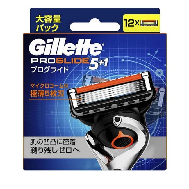 《P&amp;G》 Gillette Proglide Spare Blades 12 pieces