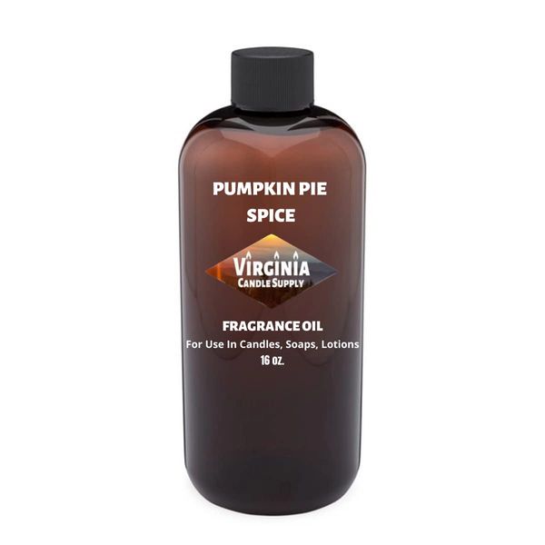 Pumpkin Pie Spice Fragrance Oil (16 oz Bottle) for Candle Making, Soap Making, Diffusers, Lotions, Linen Spray, Slime, Bath Bombs