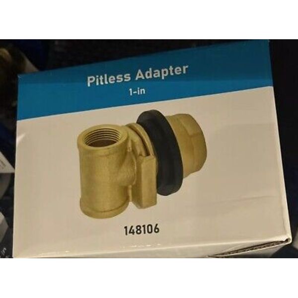 PartsH20 Submersible Pump Pitiless Adapter,1in Part #148106 Fits 4-8in Well Cast