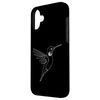 iPhone 16 Plus Line Art Bird & Ornithologist Allen'S Hummingbird Case