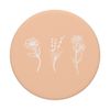 Minimalist Nude Cream Beige Floral Pattern Flower PopSockets Swappable PopGrip