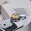 SRB3000 MODERN GOLD 12mm Soft Release Button | Shutter Button