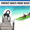 5ft Bungee Dock Line with Loops – Lightweight Elastic Mooring Rope for Quick Docking, 2-Pack (Black)