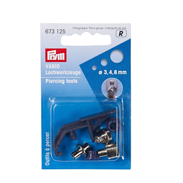 Prym - Prym (3-4-8mm) Vario-Piercing Tools - 3 Pieces