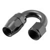 Aluminium Fitting AN12 180° 11/16-12 UNF Black
