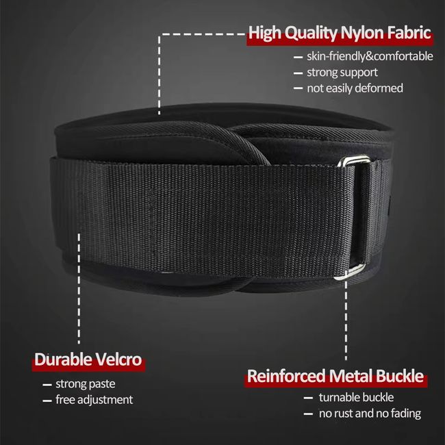 Breathable Weight Lifting Belt Powerlifting Support Fitness