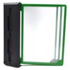 Display Board System A4 Cash Stand Wall Mounted 5 Frames Colours Green