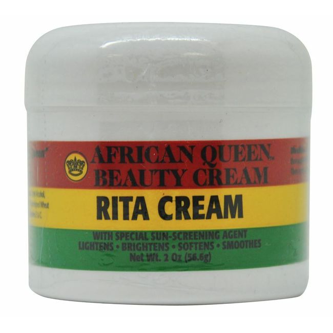 African Queen Beauty Cream Rita Cream 2 Oz / 56.6g with Special Sun Screen Agent