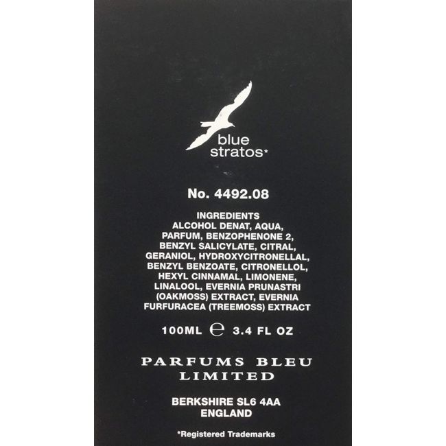 Blue stratos best sale eau de toilette