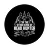 Arrowhead Hunter Displace Case Stone Arrowhead Collector PopSockets Standard PopGrip