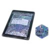 DIY MASTER Rainbow Glitter Flakes, Stripe Pattern, 0.04 in. (1 mm), 1.8 oz (50 g)