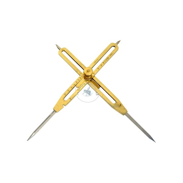 Brass Divider Proportional Engineer Drafting Tool 9" Steel 20% Off