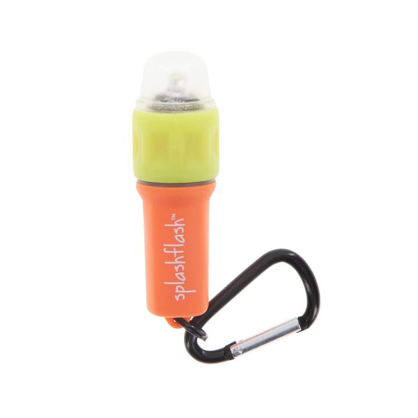 UST SplashFlash Waterproof LED Flashlight, Orange, One Size