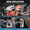 6 Pack Front End Service Tie Rod Tool Set Pitman Arm Puller Ball Joint Separator