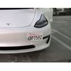 Bumper Tow Hook License Plate Bracket Mount Holder For 2017-22 Tesla Model 3